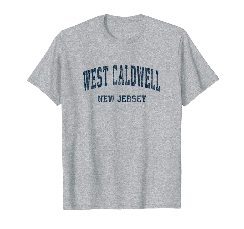 West Caldwell New Jersey Nj Varsity T-Shirt - Minimalist Print Unisex - T-Shirt, Sweatshirt, Hoodie