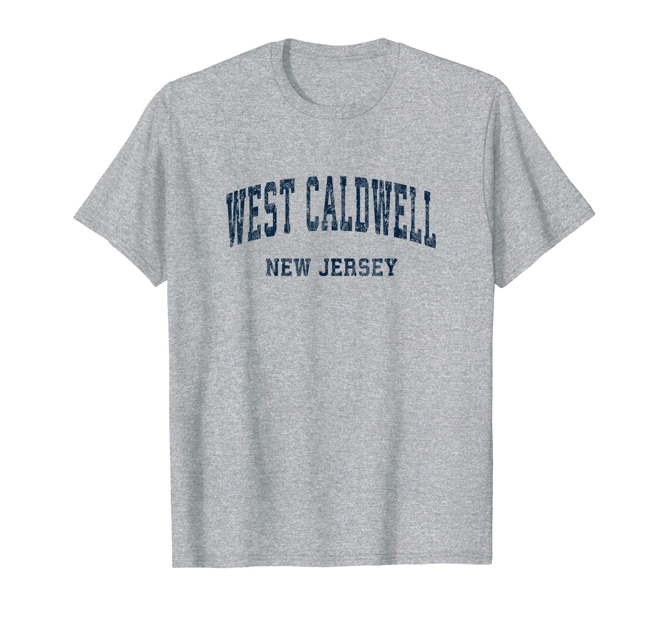 West Caldwell New Jersey Nj Varsity T-Shirt - Minimalist Print Unisex - T-Shirt, Sweatshirt, Hoodie