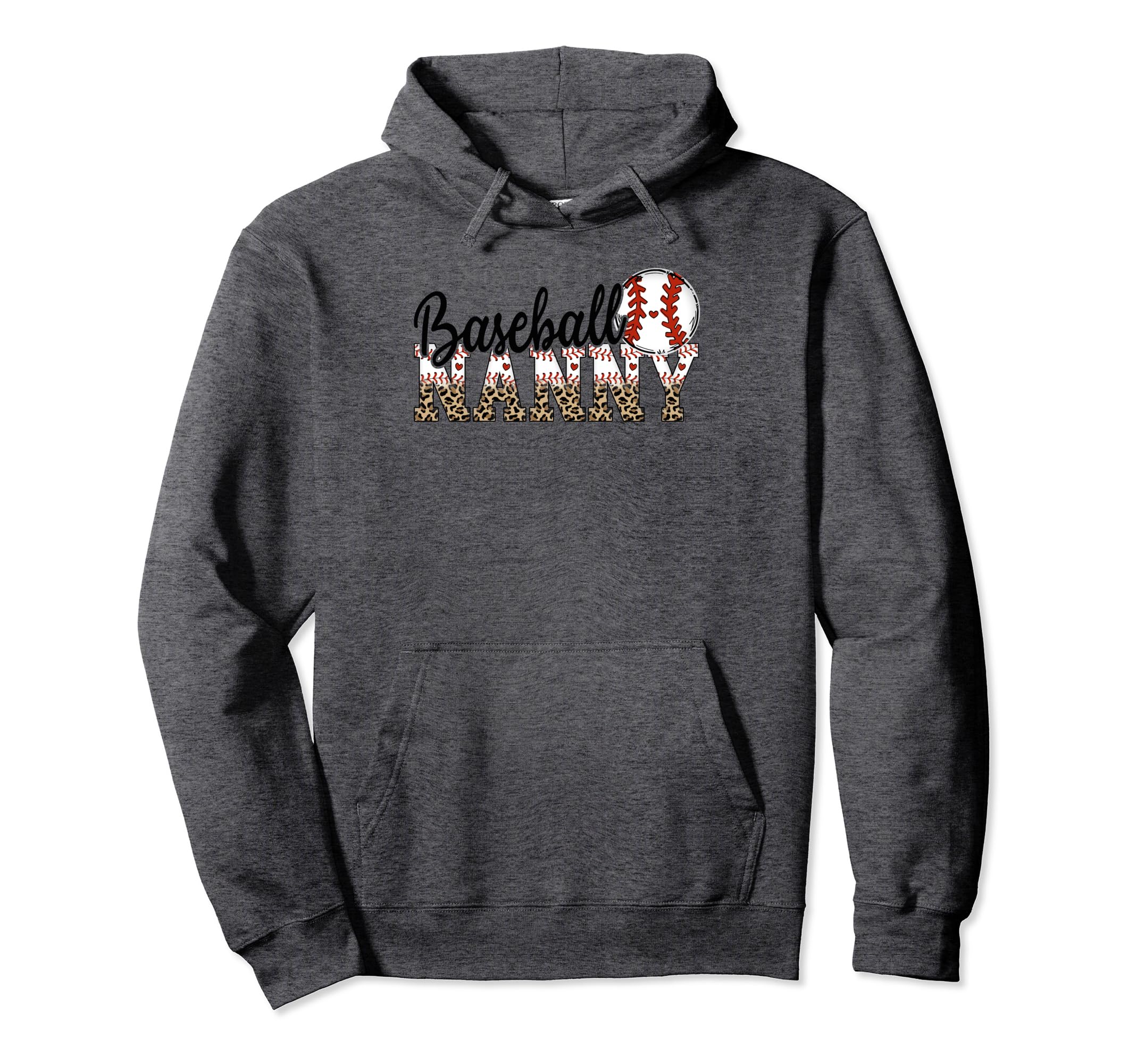 Baseball Nanny Ballpark Nanny Baseball Mom Hoodie - Unique Graphic Unisex - T-Shirt, Sweatshirt, Hoodie