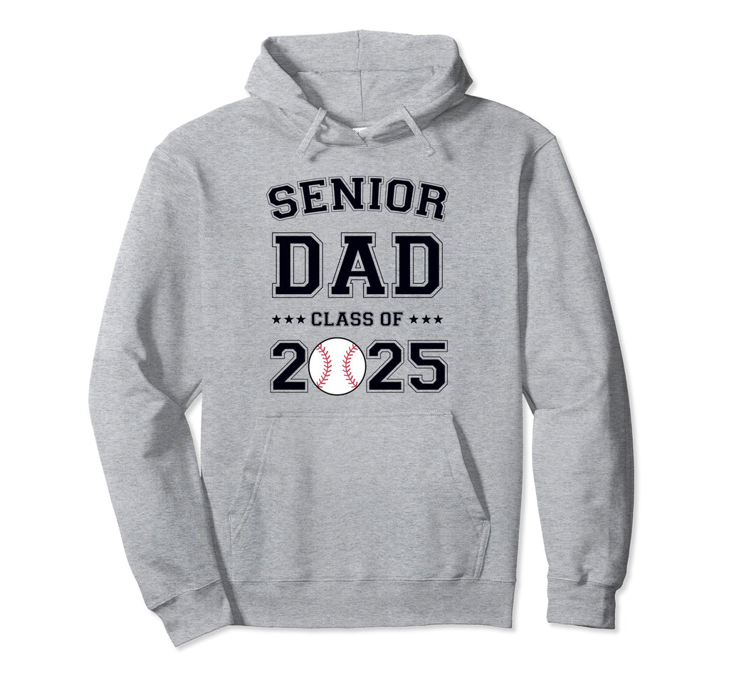 Class 2025 Baseball Dad Senior Hoodie - Streetwear Style for Adults - T-Shirt, Sweatshirt, Hoodie