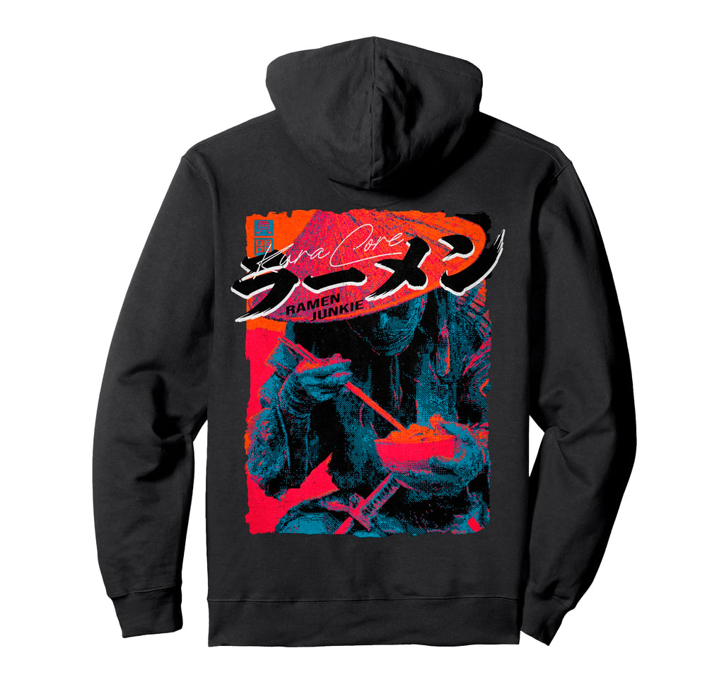 Ramen Back Japanese Streetwear Y2K Hoodie - Graphic Print for Adults - T-Shirt, Sweatshirt, Hoodie