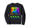 90S Vibe Cassette Tape Sweatshirt - Graphic Print Men Women - T-Shirt, Sweatshirt, Hoodie