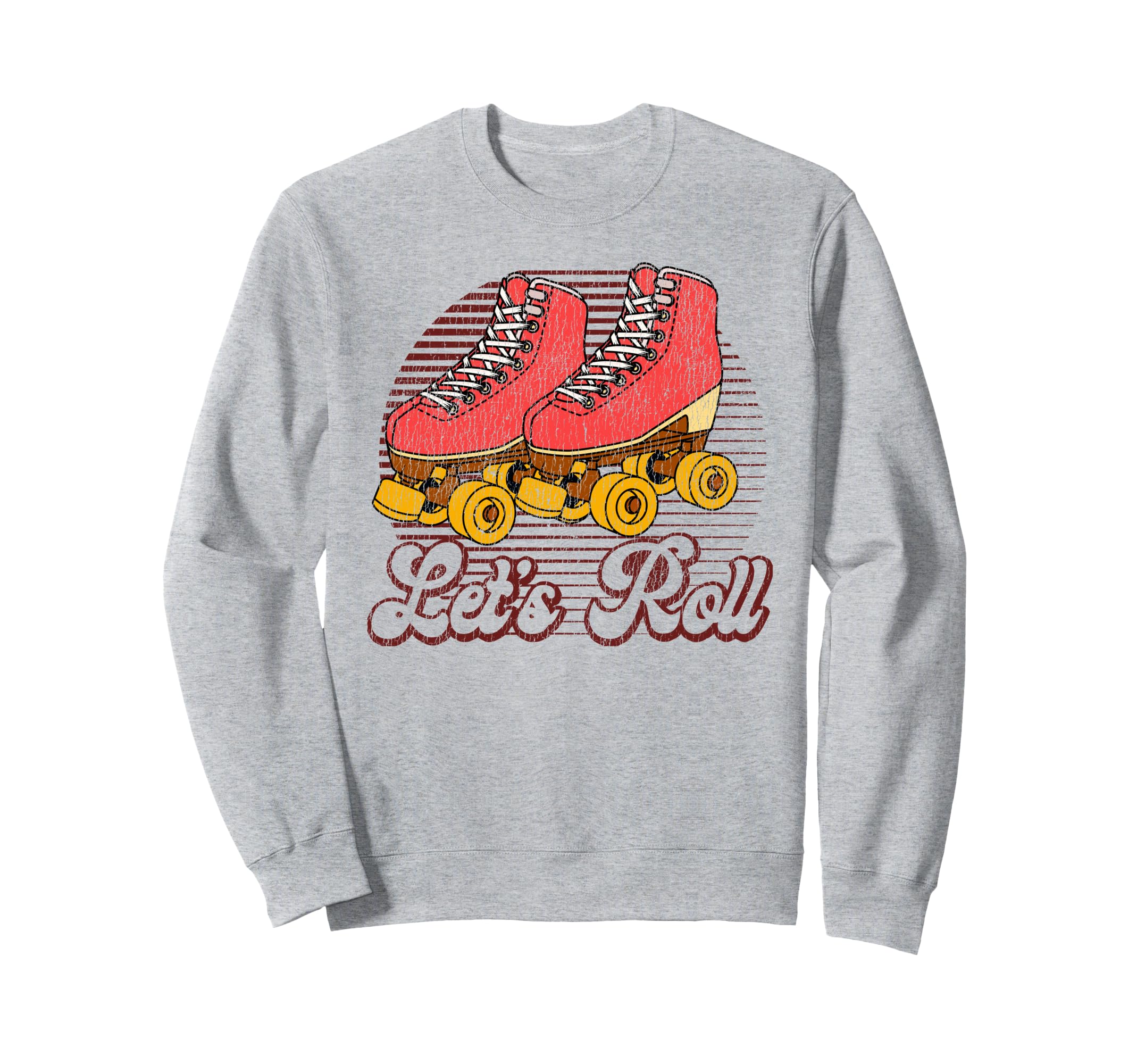 Roller Skating Skate 1970S Sweatshirt - Custom Art Print Men Women - T-Shirt, Sweatshirt, Hoodie