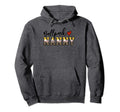 Ballpark Nanny Baseball Softball Mom Hoodie - Aesthetic Graphic Unisex - T-Shirt, Sweatshirt, Hoodie