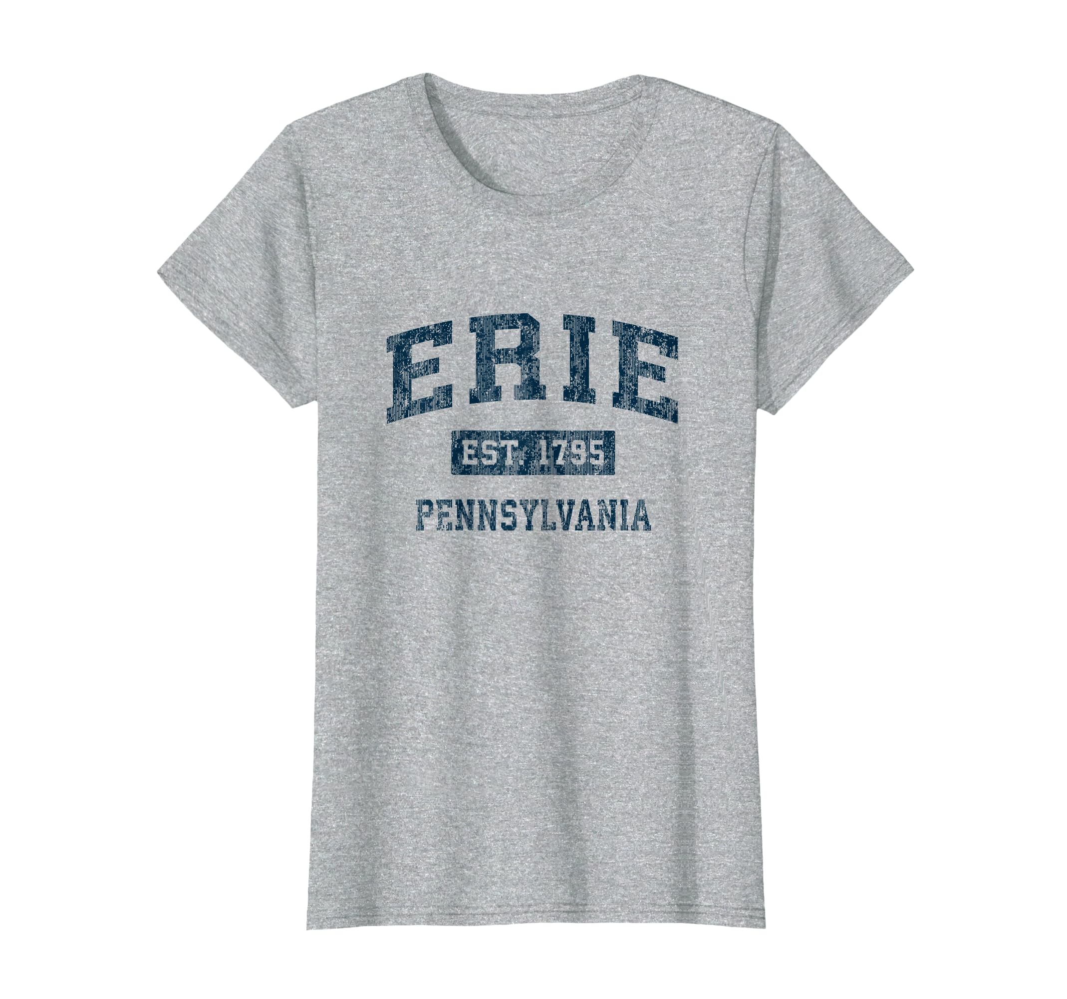Erie Pennsylvania Pa Sports Navy T-Shirt - Fun Novelty Design Unisex - T-Shirt, Sweatshirt, Hoodie