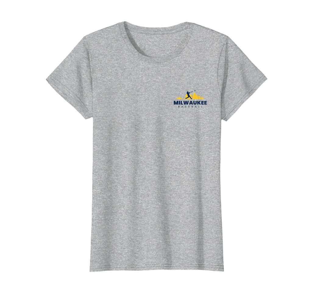 Milwaukee Baseball Minimalist T-Shirt - Casual Everyday Wear for Adults - T-Shirt, Sweatshirt, Hoodie