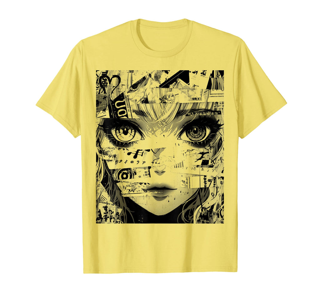 80S 90S Anime Manga Kawaii Grunge T-Shirt - Unique Graphic Unisex - T-Shirt, Sweatshirt, Hoodie