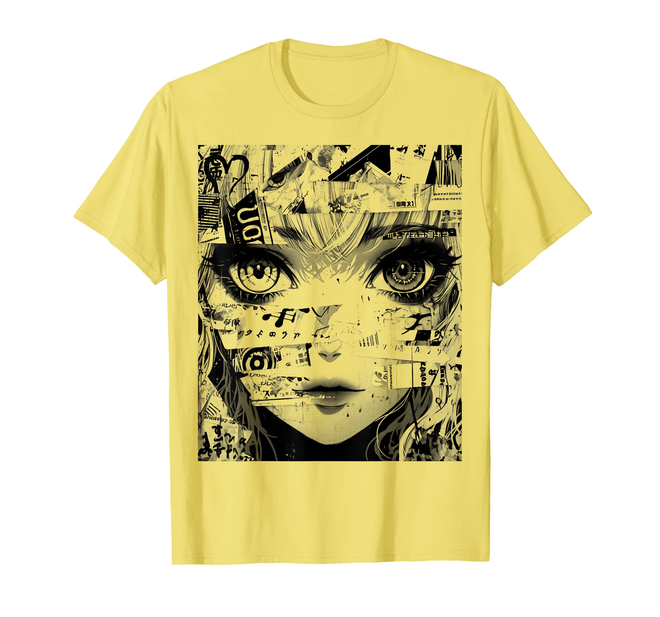80S 90S Anime Manga Kawaii Grunge T-Shirt - Unique Graphic Unisex - T-Shirt, Sweatshirt, Hoodie