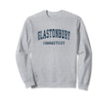 Glastonbury Connecticut Ct Varsity Sweatshirt - Graphic Print Men Women - T-Shirt, Sweatshirt, Hoodie