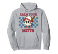 Baseball Game Calm Your Mitts Sports Mom Hoodie - Graphic Print Unisex - T-Shirt, Sweatshirt, Hoodie