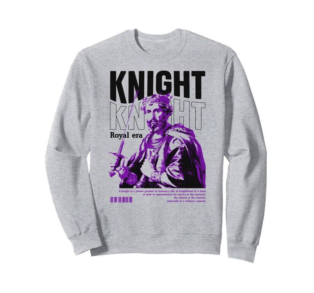 Y2K Knight Bold Urban Graffiti Aesthetic Sweatshirt - Trendy Graphic Unisex - T-Shirt, Sweatshirt, Hoodie