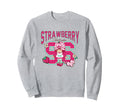 Strawberry Shortcake 96 Varsity Sweatshirt - Novelty Apparel for Adults - T-Shirt, Sweatshirt, Hoodie