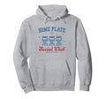 Trendy Home Plate Social Club American Hoodie - Graphic Print Men Women - T-Shirt, Sweatshirt, Hoodie