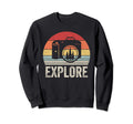 Explore Camera Photography Sweatshirt - Streetwear Style Unisex - T-Shirt, Sweatshirt, Hoodie