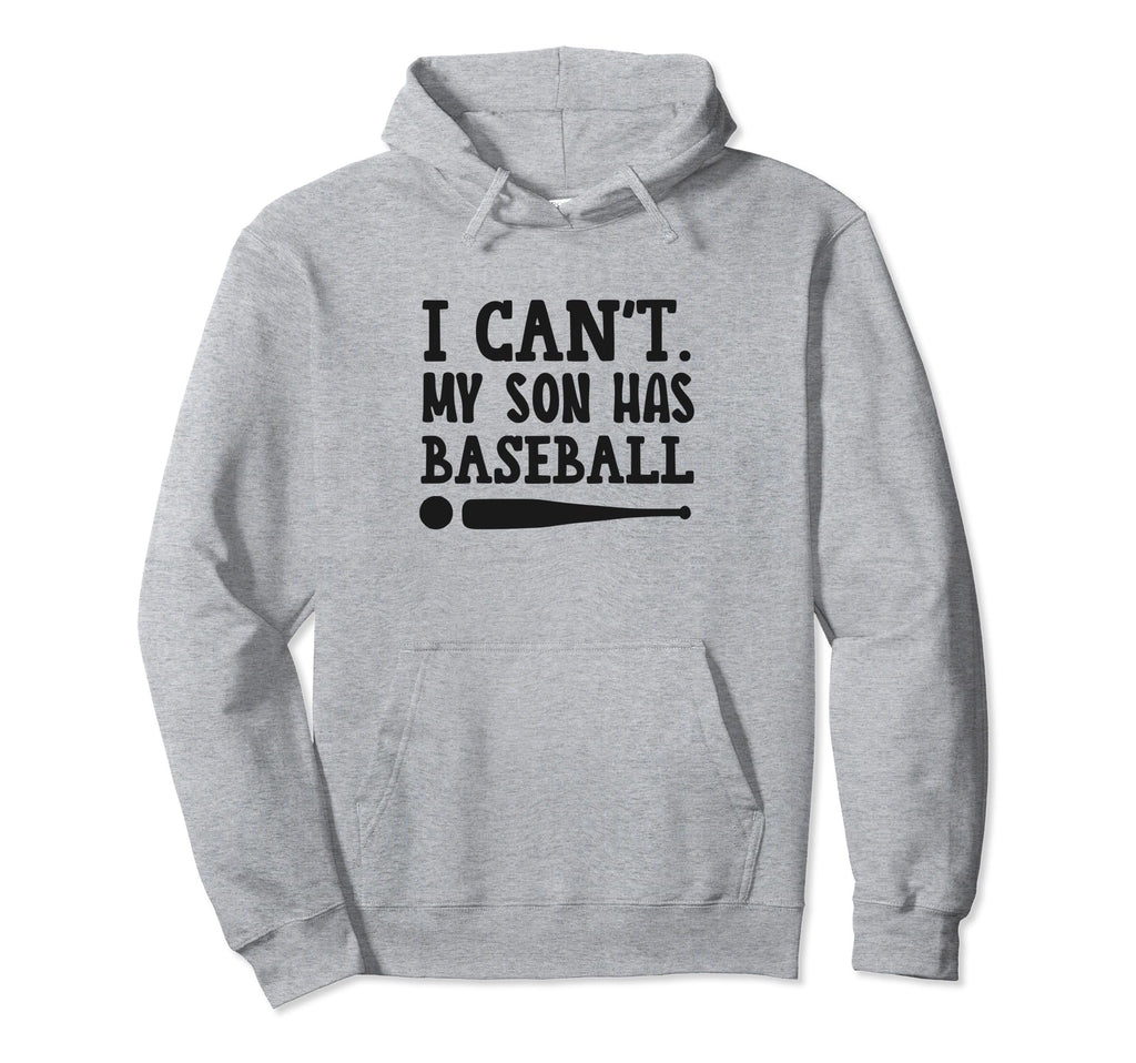 Cant Talk My Son Has Baseball Funny Mom Hoodie - Unique Graphic for Adults - T-Shirt, Sweatshirt, Hoodie