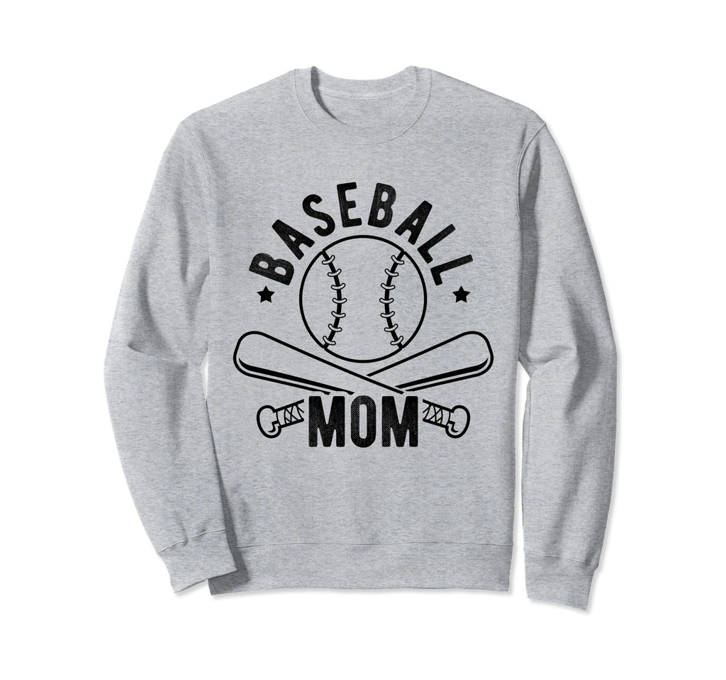 Baseball Mom Mothers Day Homerun Sweatshirt - Casual Everyday Wear Unisex - T-Shirt, Sweatshirt, Hoodie