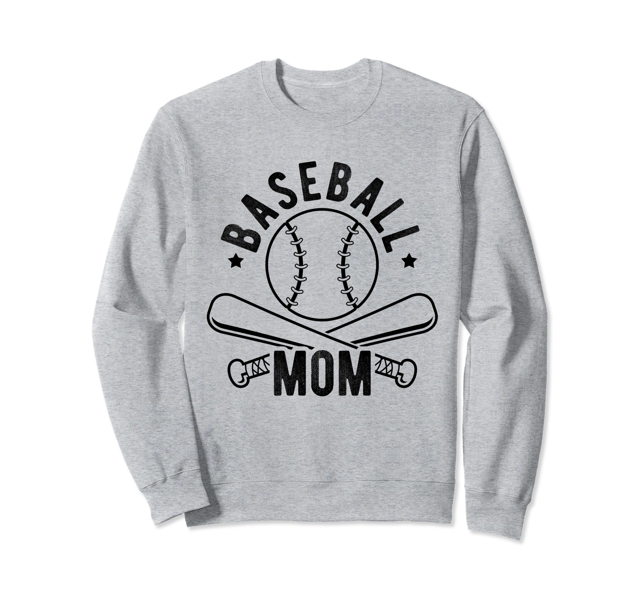 Baseball Mom Mothers Day Homerun Sweatshirt - Casual Everyday Wear Unisex - T-Shirt, Sweatshirt, Hoodie