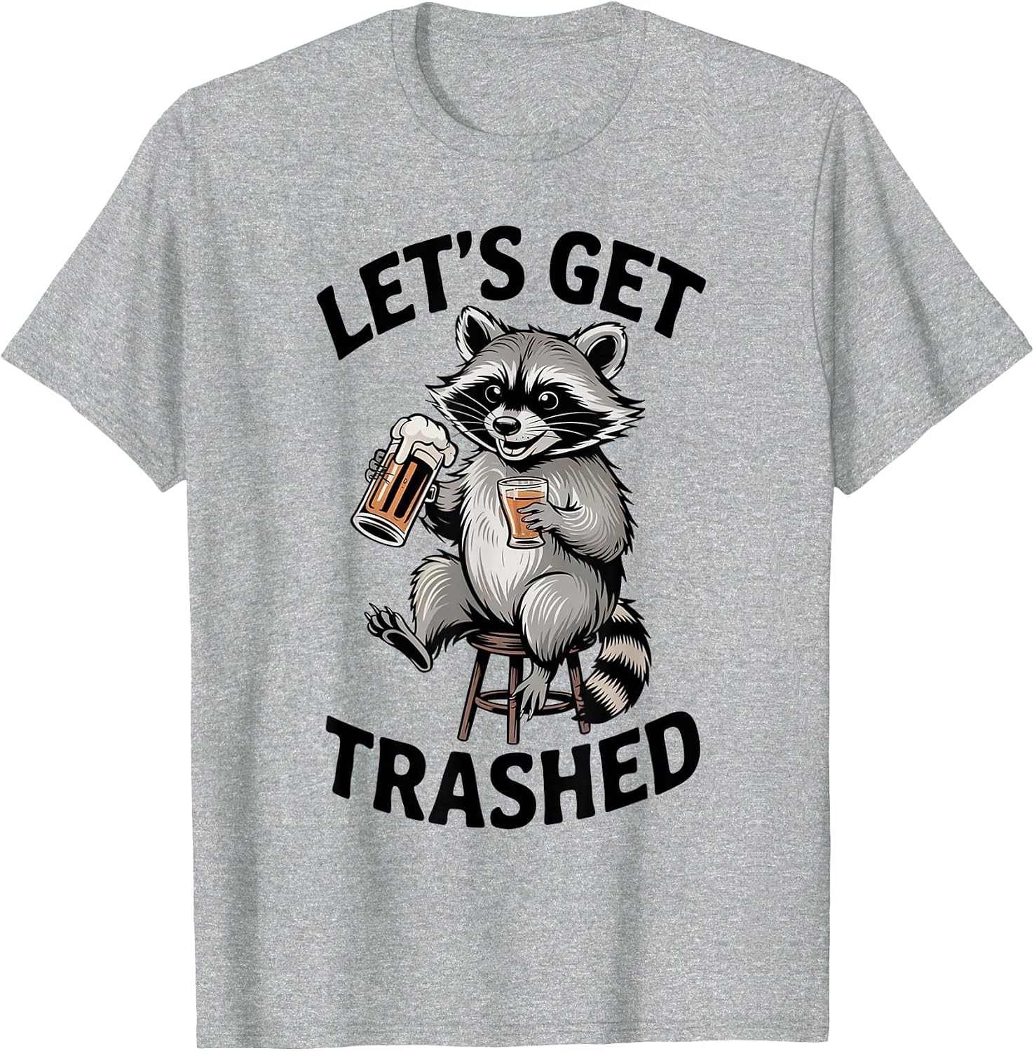 Funny Raccoon Unhinged Meme Gifts Men Women - Adult & Kids T-Shirts, Sweatshirts & Hoodies apparel design preview 1