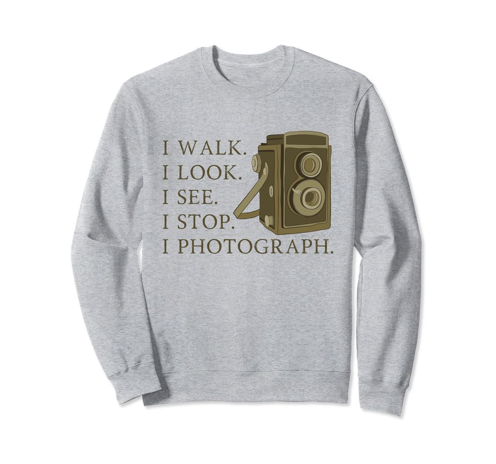 Photography Old Camera Sweatshirt - Aesthetic Graphic for Adults - T-Shirt, Sweatshirt, Hoodie