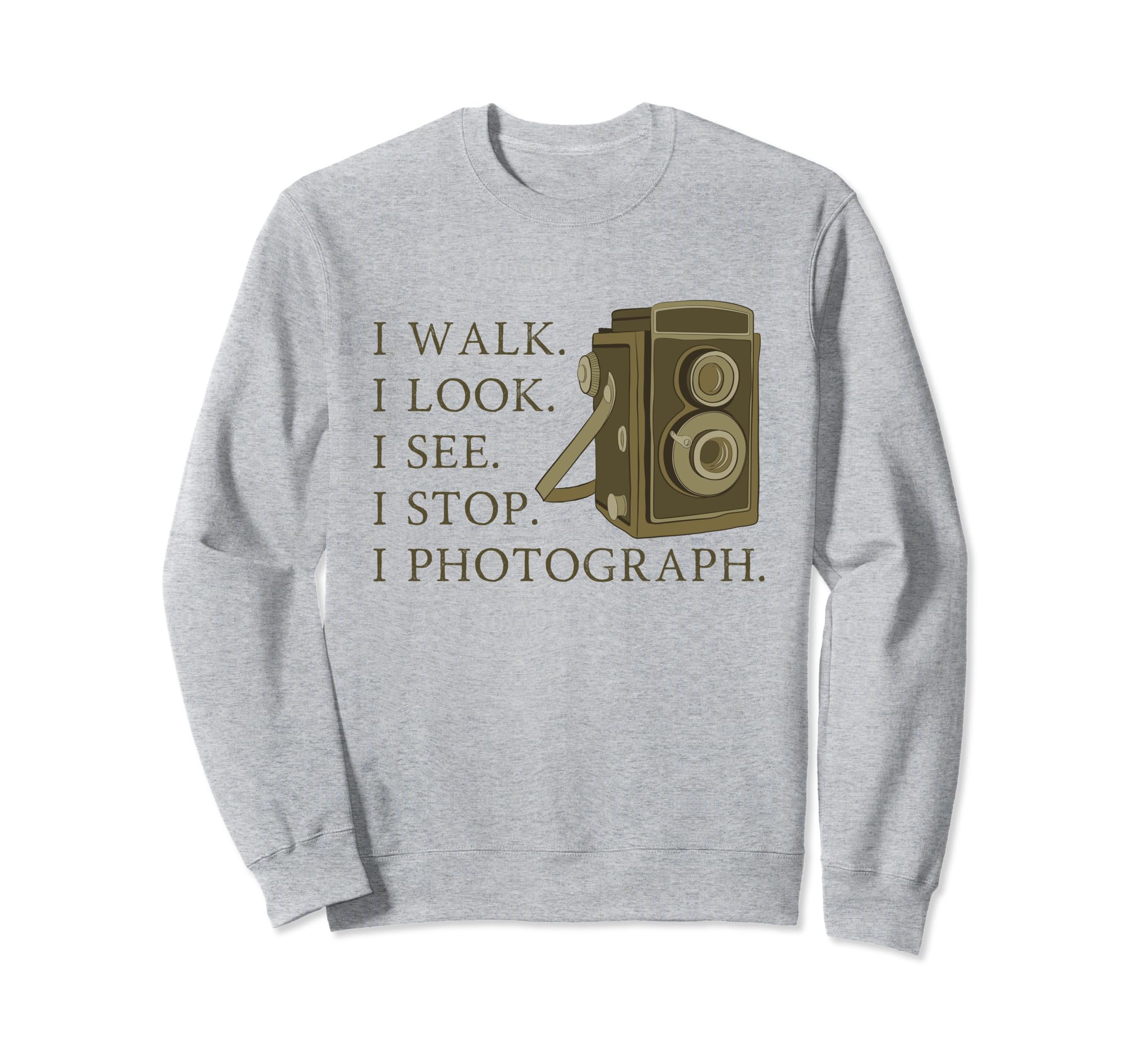 Photography Old Camera Sweatshirt - Aesthetic Graphic for Adults - T-Shirt, Sweatshirt, Hoodie