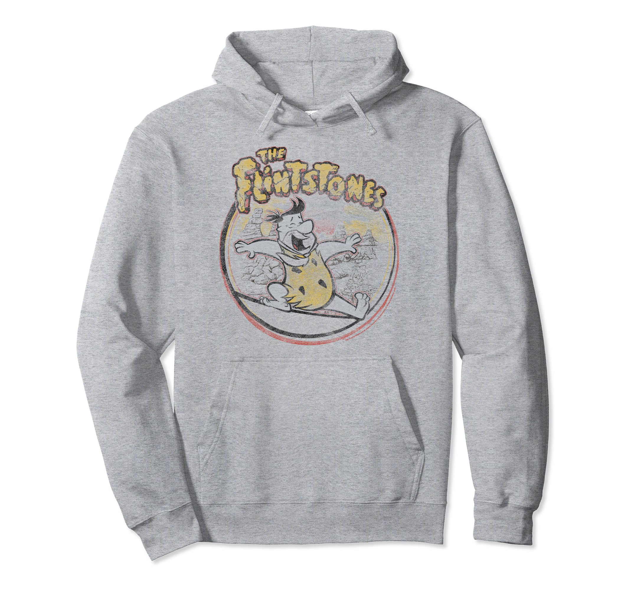 Flintstones Fred Flintstone Hoodie - Casual Everyday Wear for Adults - T-Shirt, Sweatshirt, Hoodie