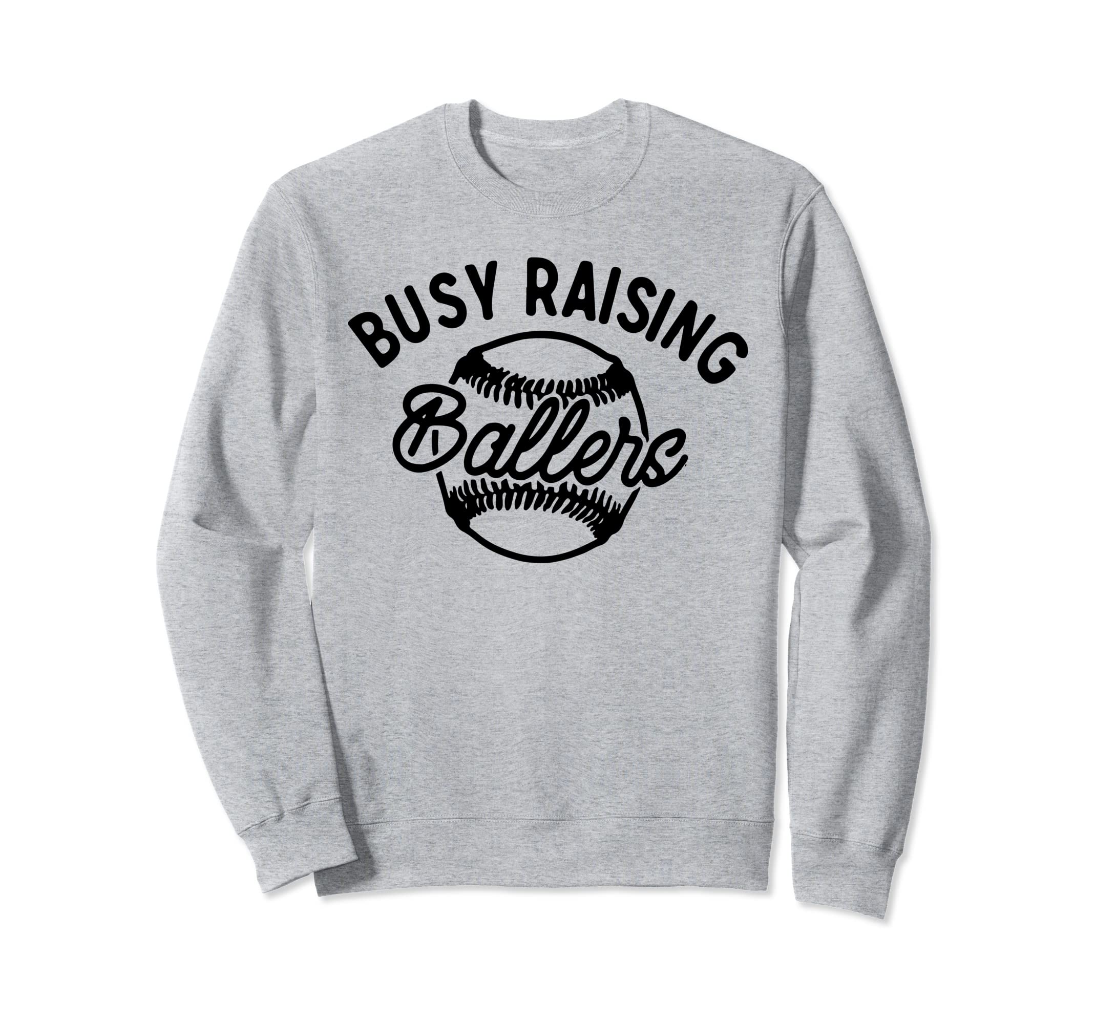 Baseball Dad Baseball Mom Softball Sweatshirt - Novelty Apparel Unisex - T-Shirt, Sweatshirt, Hoodie