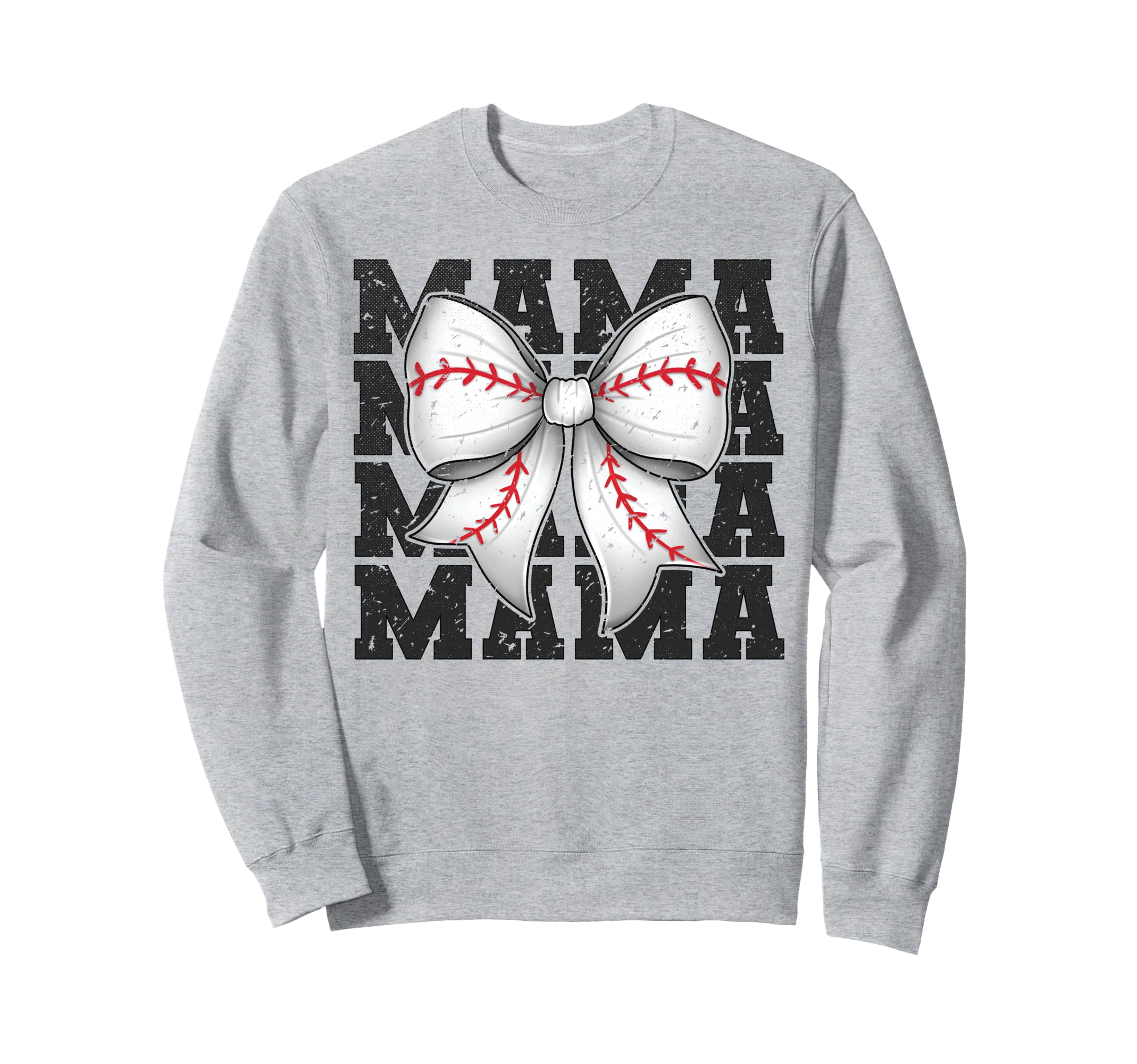 Baseball Mama Sweatshirt - Fun Novelty Design Men Women - T-Shirt, Sweatshirt, Hoodie