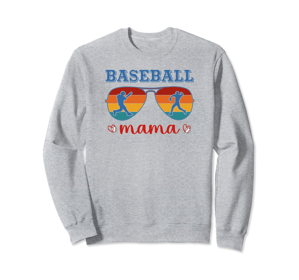 Baseball Mama Baseball Lovers Sweatshirt - Trendy Graphic Men Women - T-Shirt, Sweatshirt, Hoodie