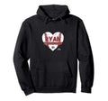 Ryan Zimmerman Heart Baseball Hoodie - Minimalist Print Unisex - T-Shirt, Sweatshirt, Hoodie