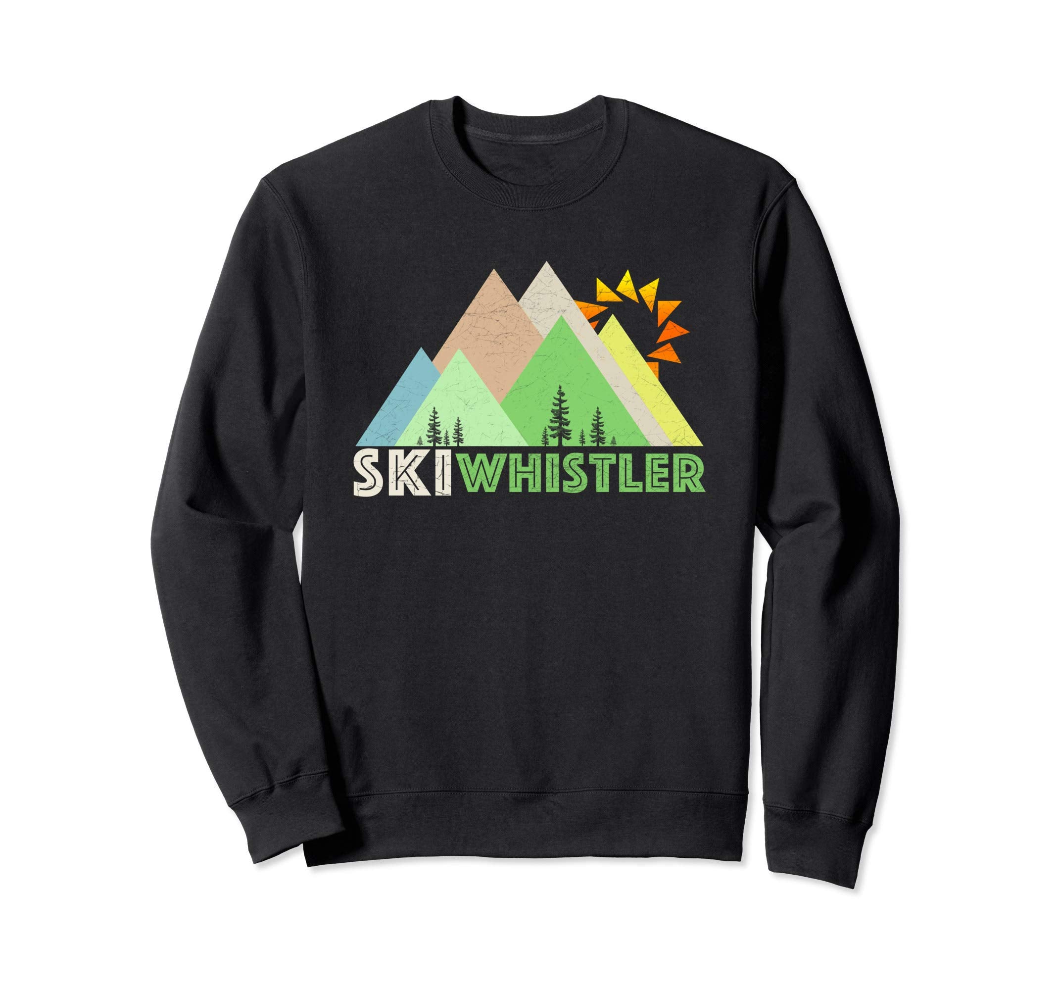 Ski Whistler Whistler Bc Sweatshirt - Custom Art Print Men Women - T-Shirt, Sweatshirt, Hoodie