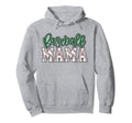 Baseball Mom Green Baseball Mama Hoodie - Aesthetic Graphic Unisex - T-Shirt, Sweatshirt, Hoodie