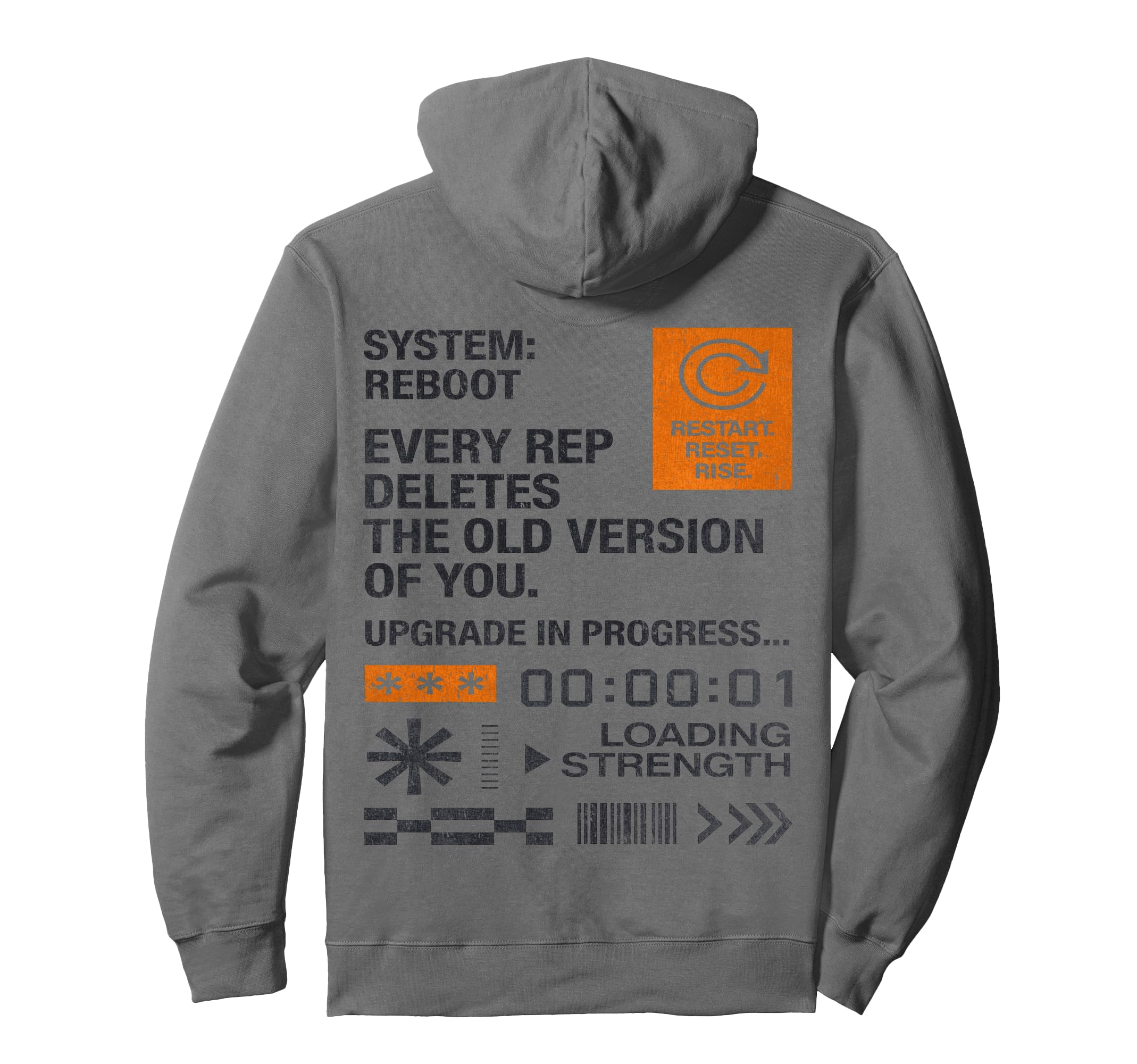 Fitness Y2K Gym Training Back Yoga Hoodie - Aesthetic Graphic for Adults - T-Shirt, Sweatshirt, Hoodie