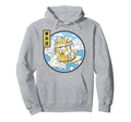 Surfing Banana Milk Carton Japan Wave Hoodie - Streetwear Style Men Women - T-Shirt, Sweatshirt, Hoodie