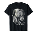 Lion 90S Aesthetic Y2K Lion T-Shirt - Unique Graphic Unisex - T-Shirt, Sweatshirt, Hoodie