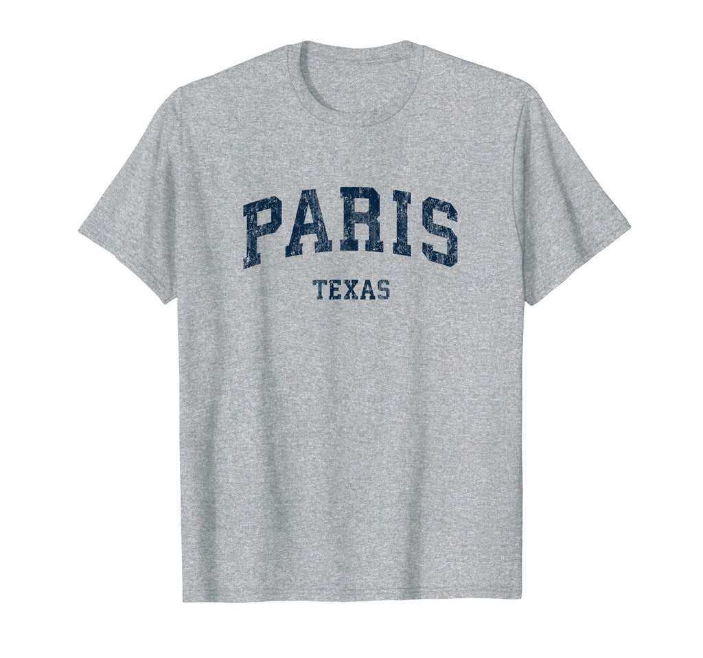 Paris Texas Tx Varsity Sports T-Shirt - Casual Everyday Wear for Adults - T-Shirt, Sweatshirt, Hoodie