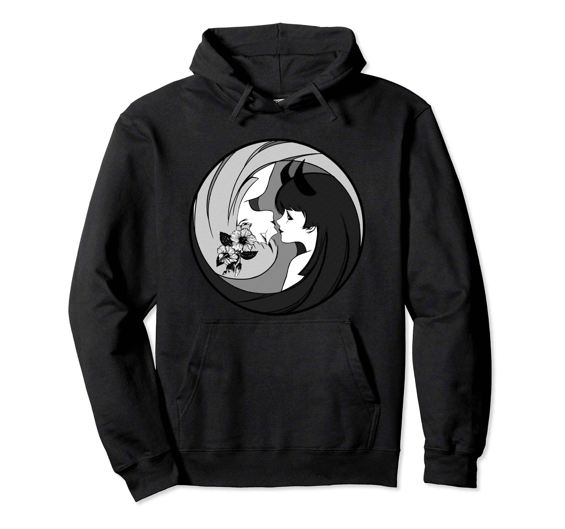 Goth Anime Aesthetic Gothic Indie Hoodie - Trendy Graphic Men Women - T-Shirt, Sweatshirt, Hoodie