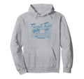 Puerto Rico Caribbean Distressed Beach Hoodie - Graphic Print Men Women - T-Shirt, Sweatshirt, Hoodie