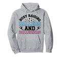 Raising Ballers And Ballerinas Soccer And Hoodie - Streetwear Style Unisex - T-Shirt, Sweatshirt, Hoodie