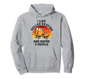 I Like Roller Skating And Maybe 3 Hoodie - Minimalist Print for Adults - T-Shirt, Sweatshirt, Hoodie