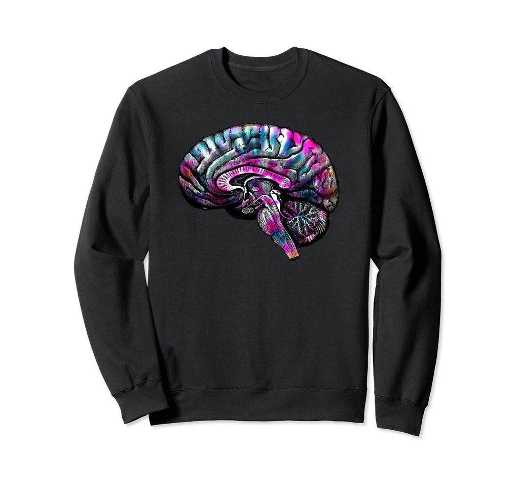 Psychedelic Art Creative Tie Sweatshirt - Casual Everyday Wear Men Women - T-Shirt, Sweatshirt, Hoodie