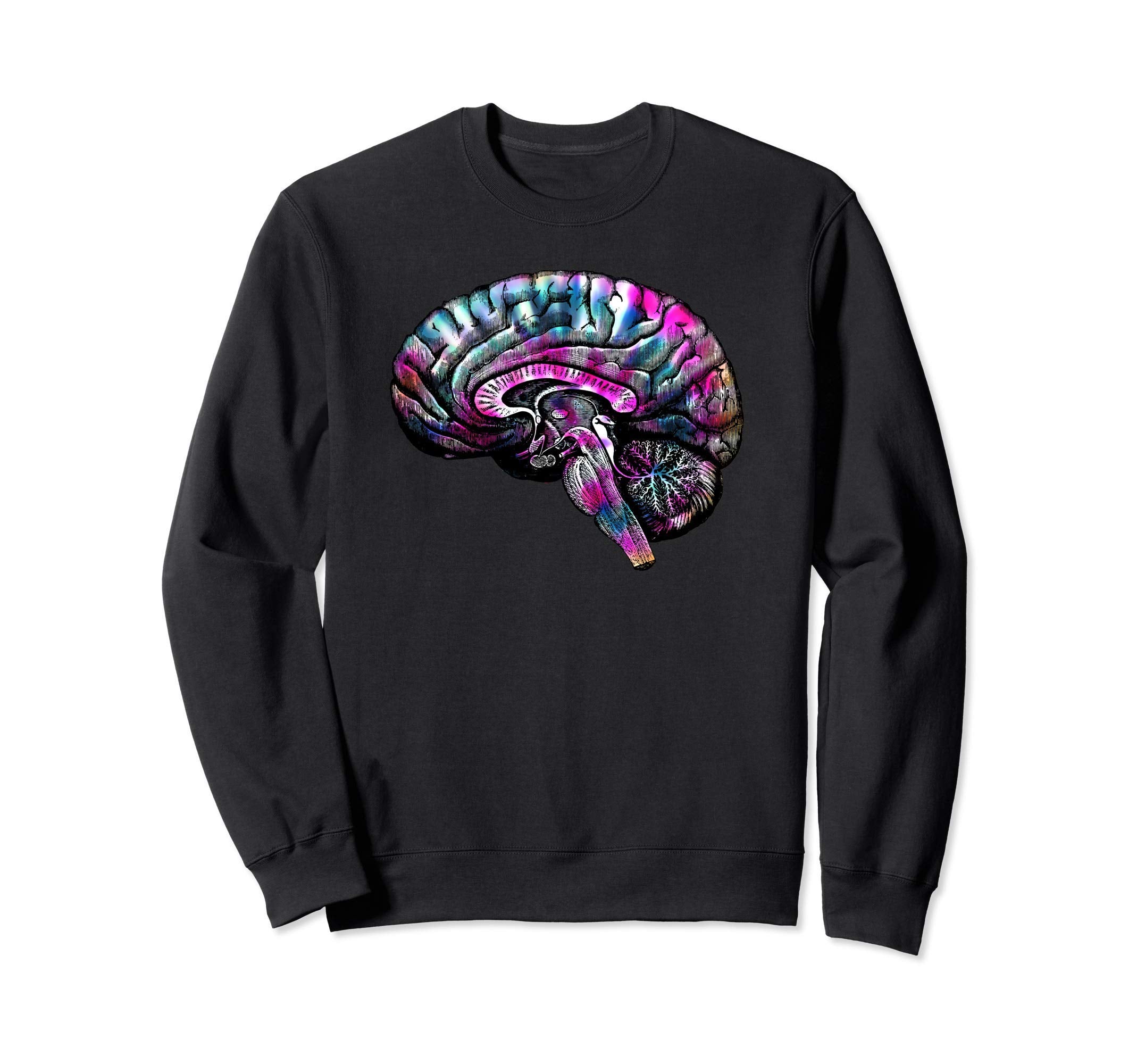Psychedelic Art Creative Tie Sweatshirt - Casual Everyday Wear Men Women - T-Shirt, Sweatshirt, Hoodie