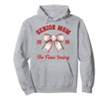 Baseball Senior Mom Coquette Bow Class Hoodie - Novelty Apparel Men Women - T-Shirt, Sweatshirt, Hoodie