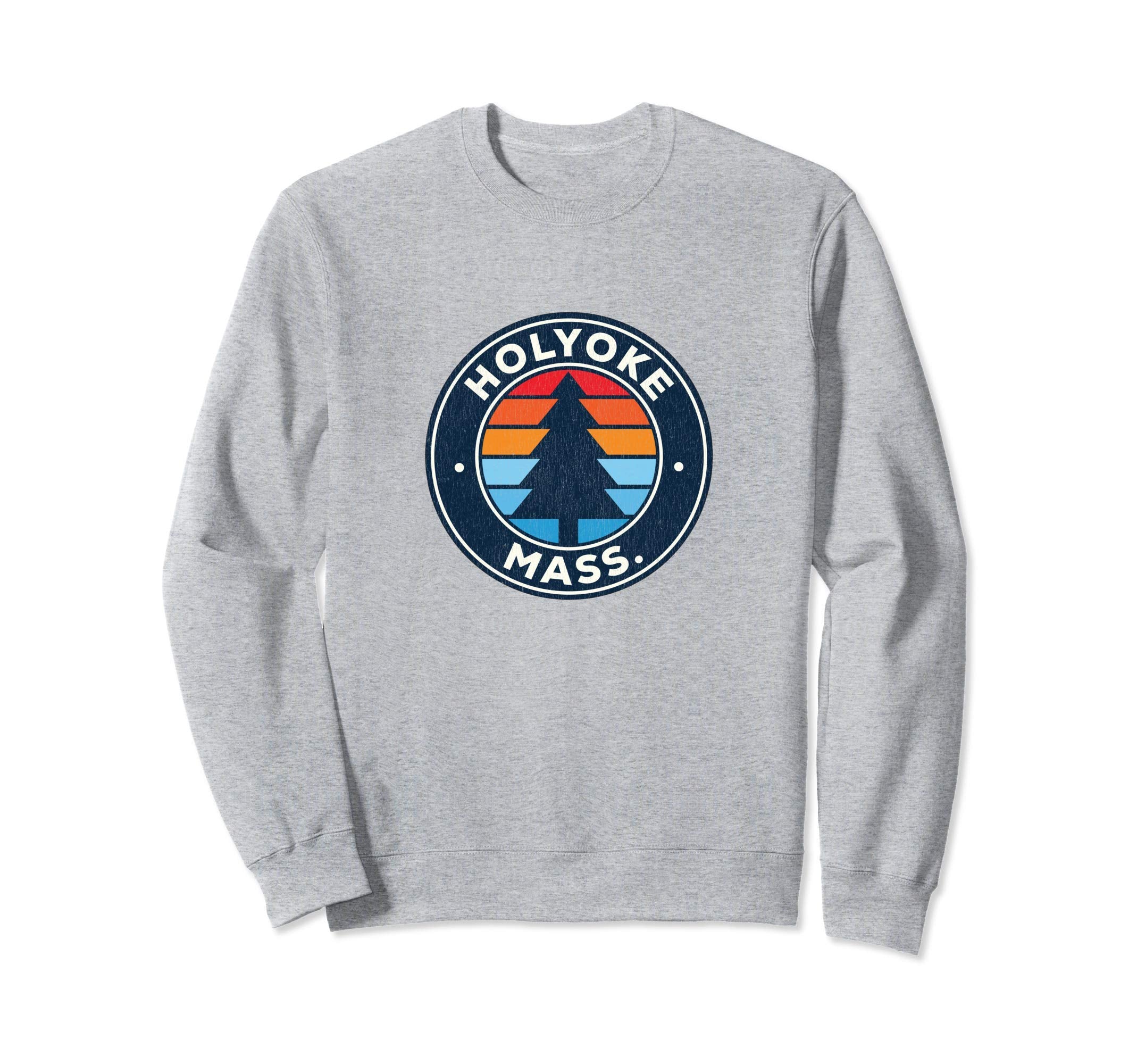 Holyoke Massachusetts Ma 70S Sweatshirt - Custom Art Print Men Women - T-Shirt, Sweatshirt, Hoodie