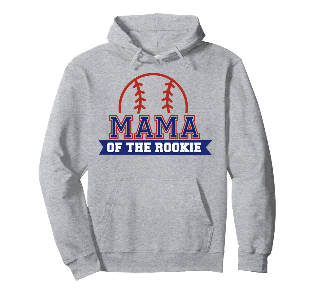 Mama Rookie 1St Birthday Baseball Theme Hoodie - Fun Novelty Design Unisex - T-Shirt, Sweatshirt, Hoodie