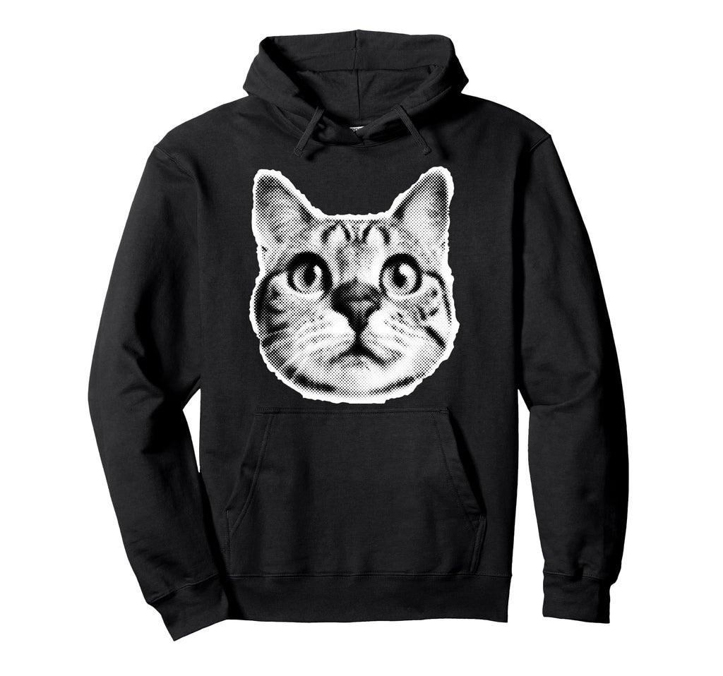 Grunge Emo 2000S Aesthetic Cat Themed Hoodie - Novelty Apparel Men Women - T-Shirt, Sweatshirt, Hoodie