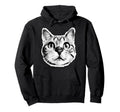 Grunge Emo 2000S Aesthetic Cat Themed Hoodie - Novelty Apparel Men Women - T-Shirt, Sweatshirt, Hoodie