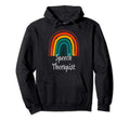Colorful Colors Boho Rainbow Art Speech Hoodie - Trendy Graphic Men Women - T-Shirt, Sweatshirt, Hoodie