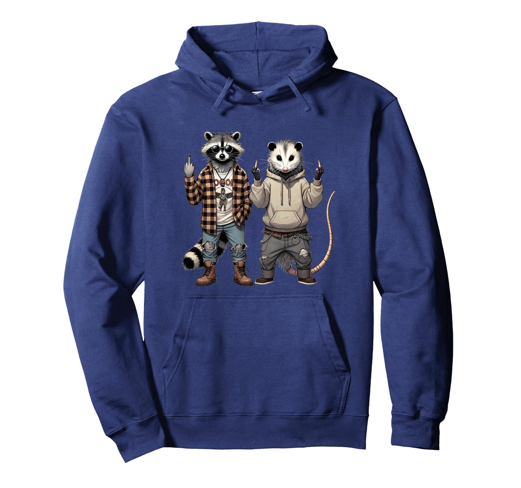 Grunge Y2K Grunge Aesthetic Raccoon Grunge Hoodie - Trendy Graphic Unisex - T-Shirt, Sweatshirt, Hoodie