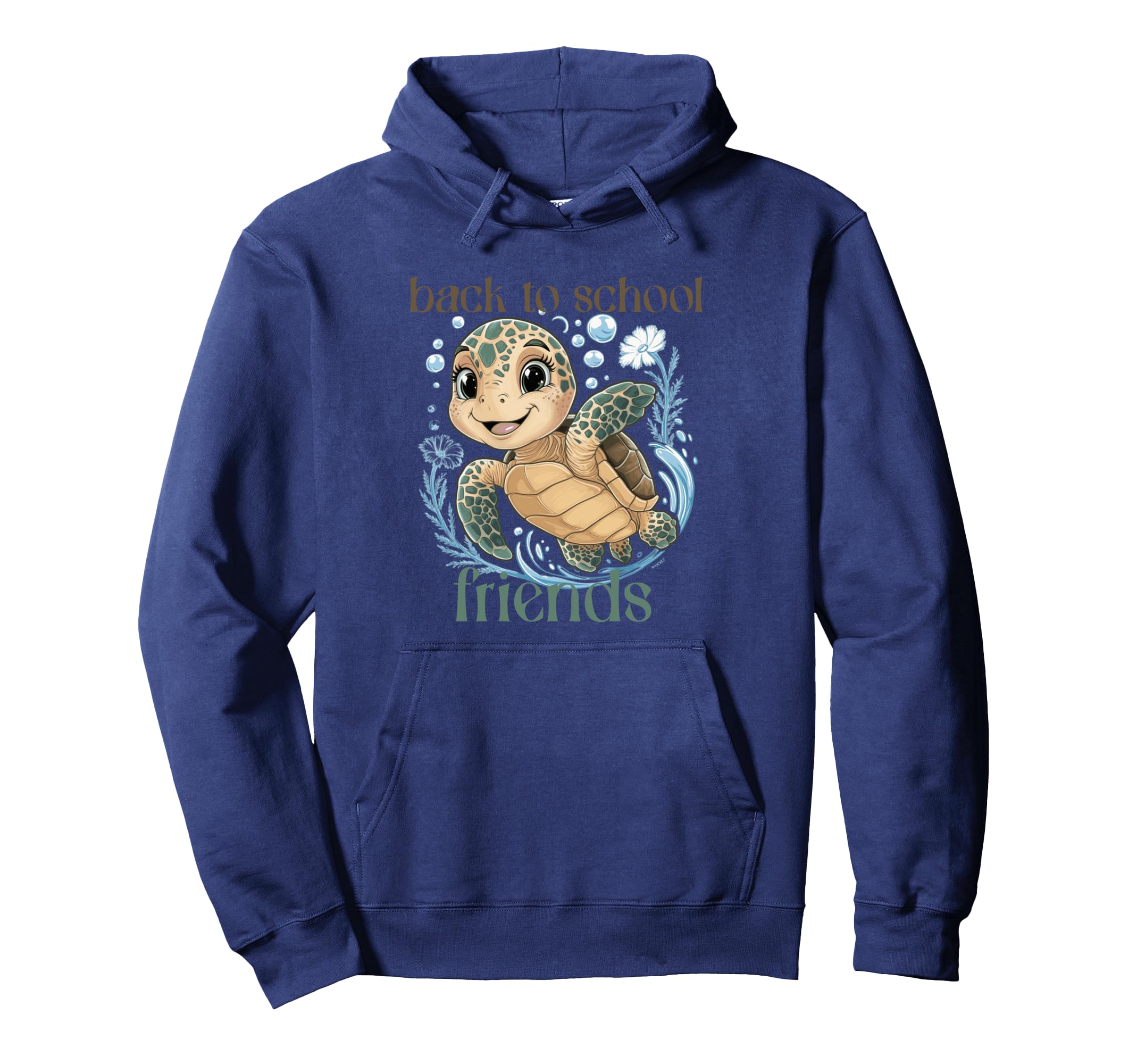 Kawaii Seaturtle Casual Anime Casual Boho Hoodie - Unique Graphic Men Women - T-Shirt, Sweatshirt, Hoodie
