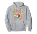 My Ball Mom Era Groovy Baseball Hoodie - Minimalist Print Men Women - T-Shirt, Sweatshirt, Hoodie
